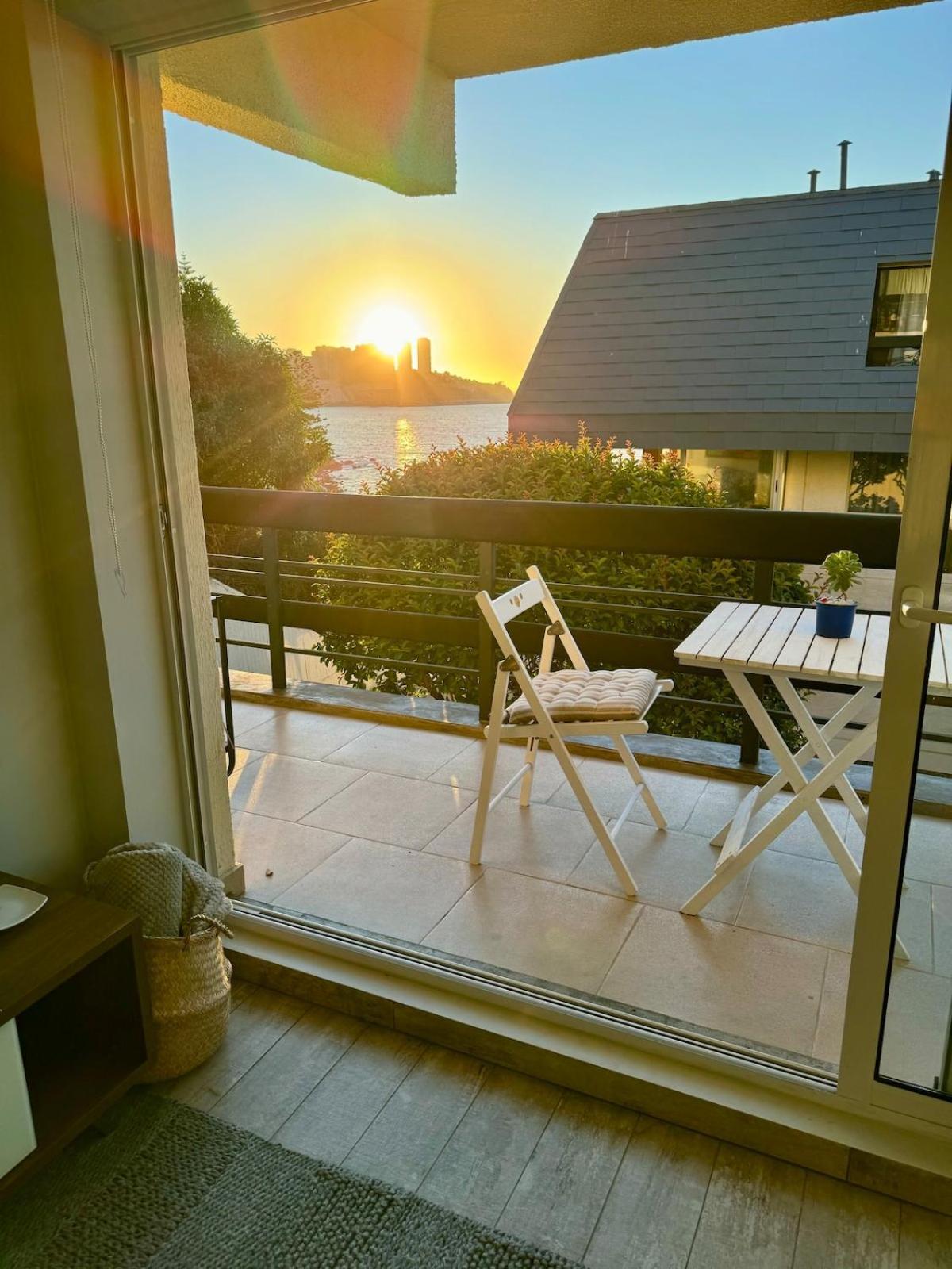Playa En Concon-quincho-estac Privado Apartamento Concón